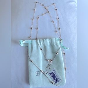 enewton Simplicity Chain Necklace, 41”, 4mm gold beads